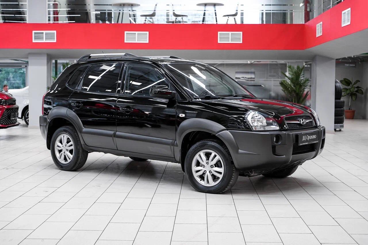 Hyundai Tucson 2008, черный, ДЦ Орехово