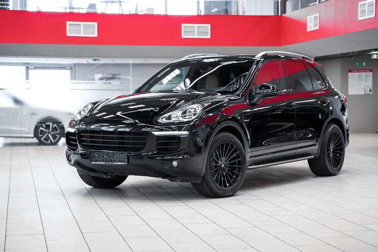 Porsche Cayenne 2014, черный, ДЦ Орехово