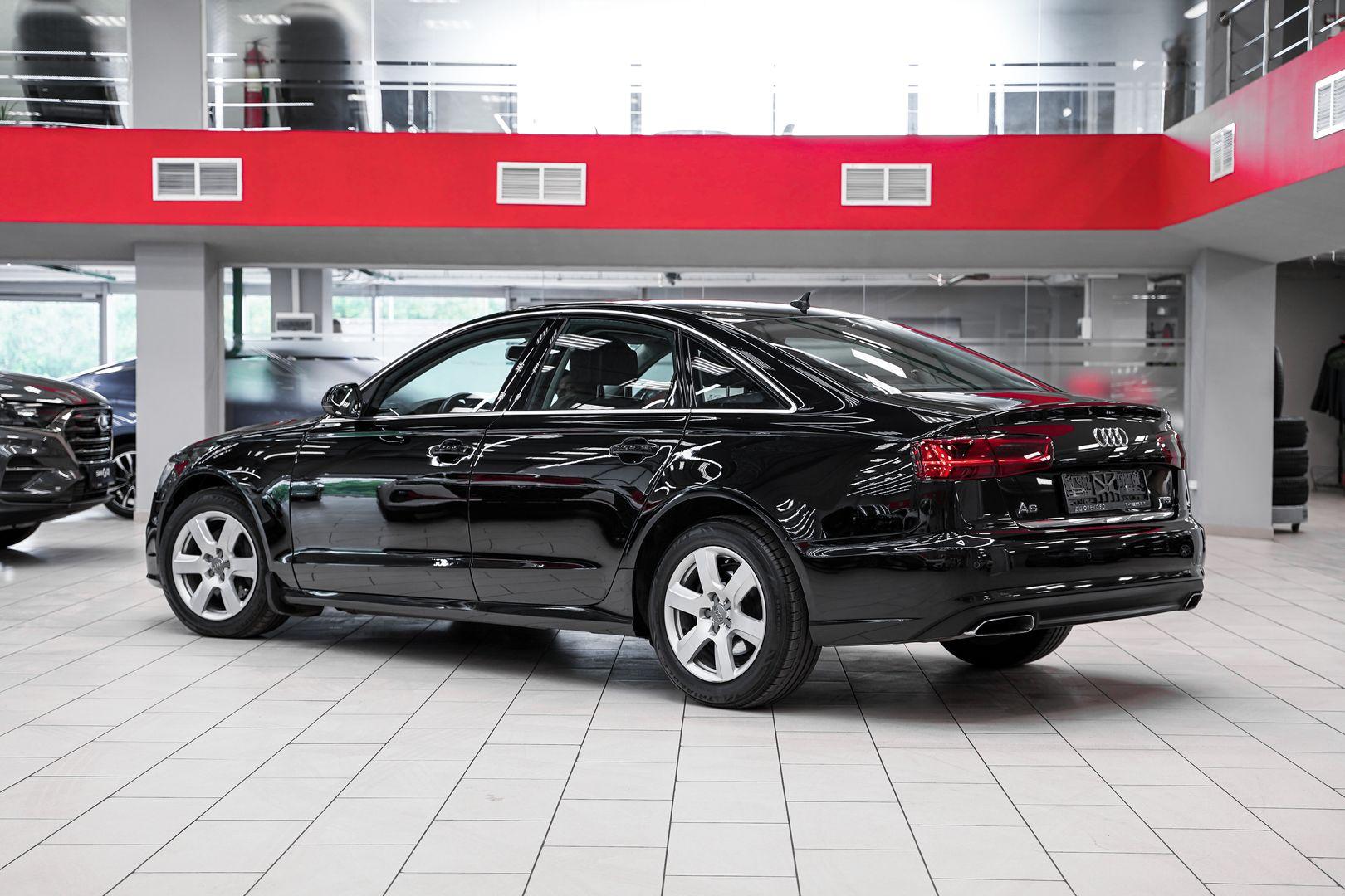Audi A6 2015, черный, ДЦ Орехово