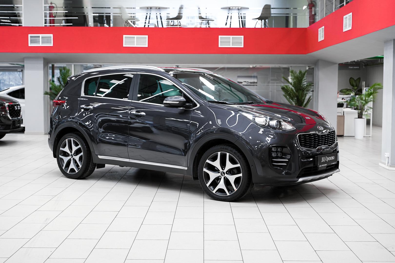 Kia Sportage 2016, серый, ДЦ Орехово