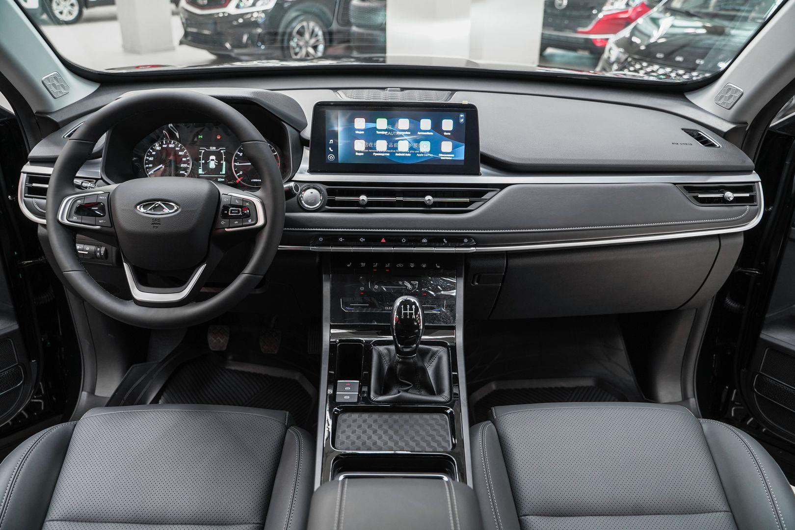 Chery Tiggo 4 2025, черный, ДЦ Орехово