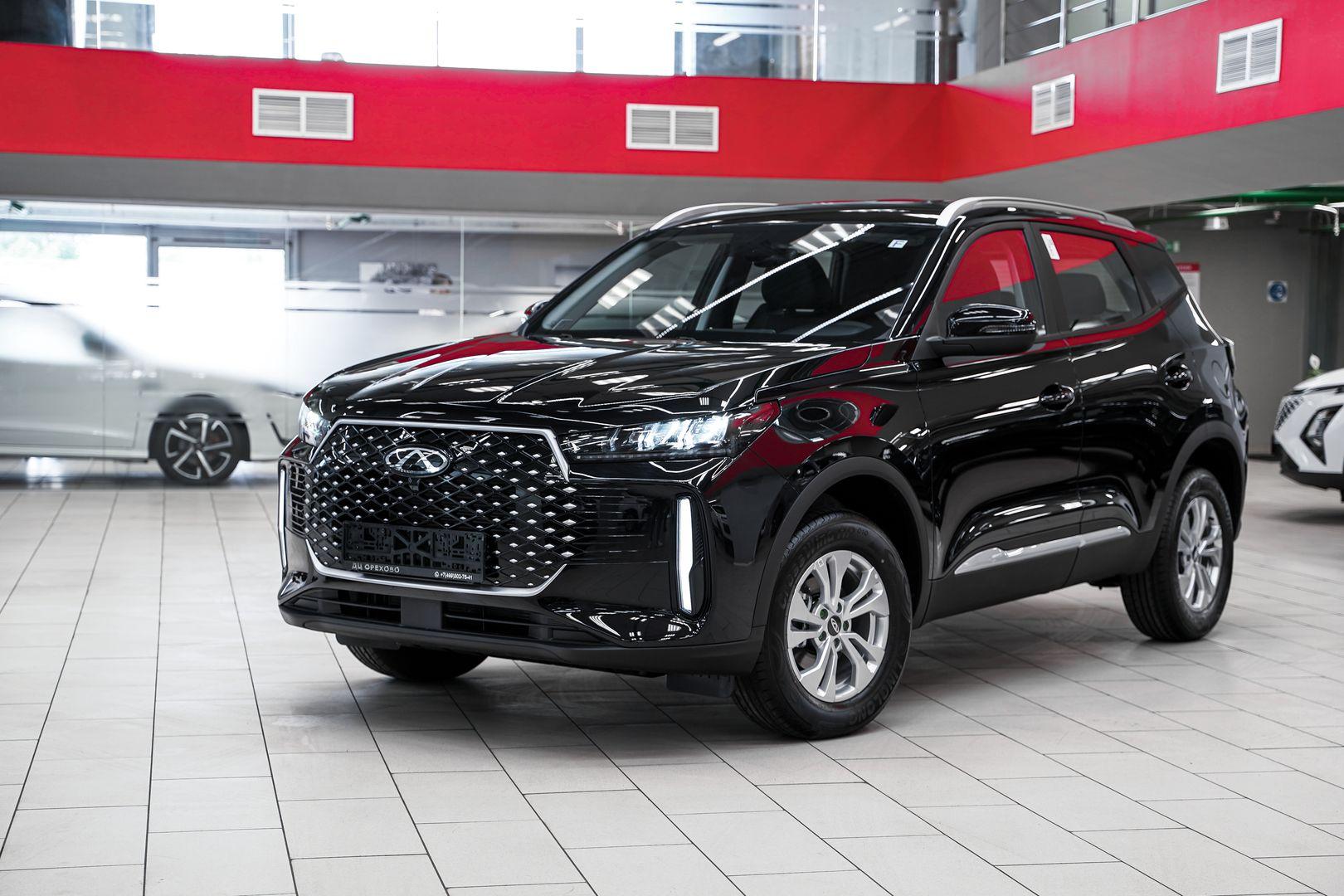 Chery Tiggo 4 2025, черный, ДЦ Орехово