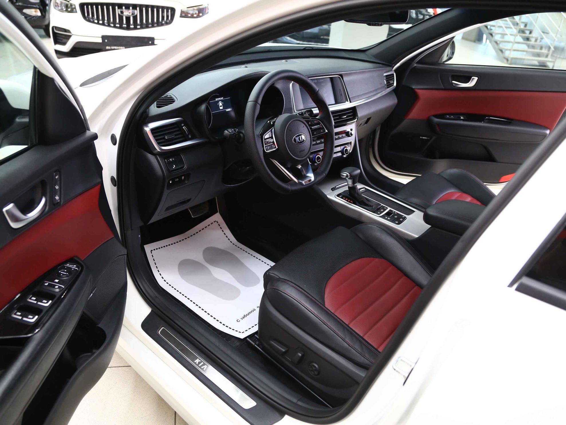 Kia Optima 2019, белый, ДЦ Орехово