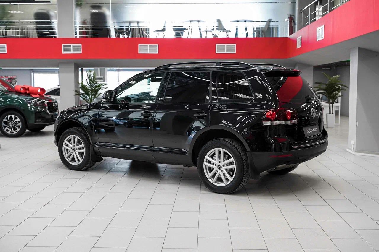 Volkswagen Touareg 2008, черный, ДЦ Орехово