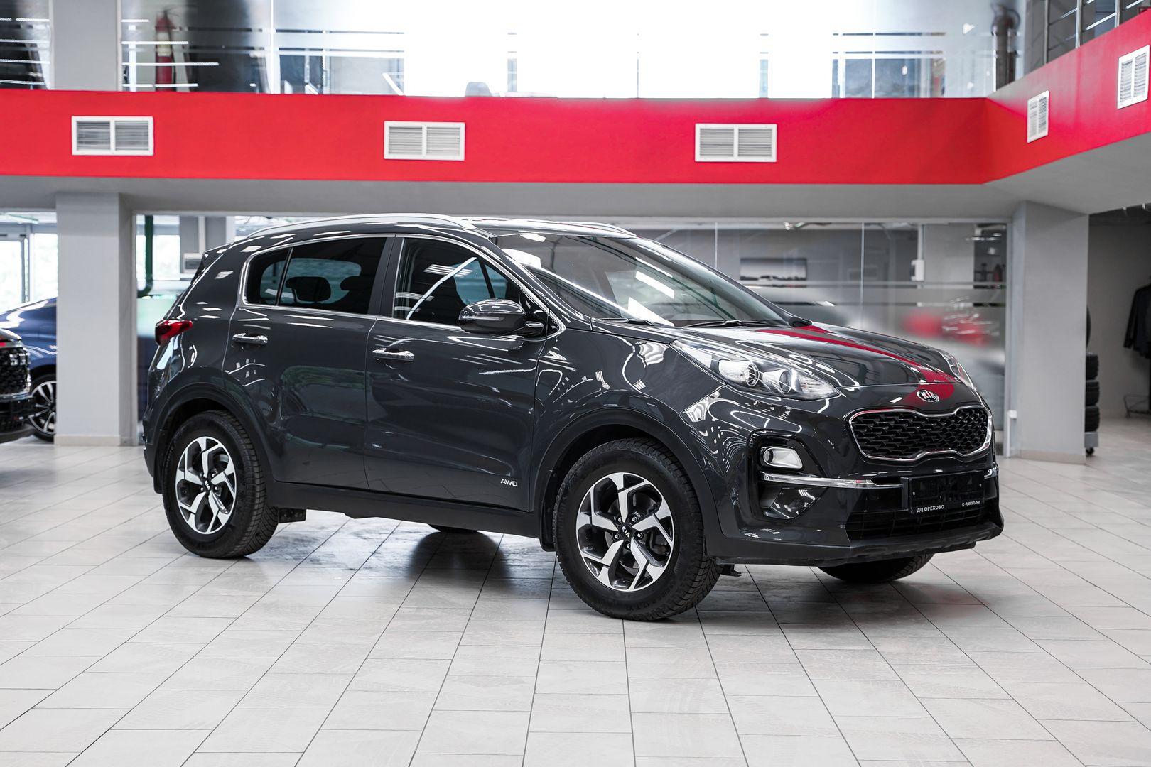 Kia Sportage 2018, серый, ДЦ Орехово