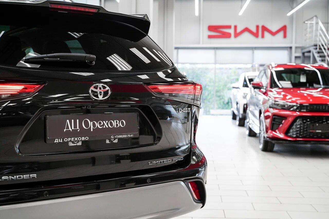 Toyota Highlander 2025, черный, ДЦ Орехово