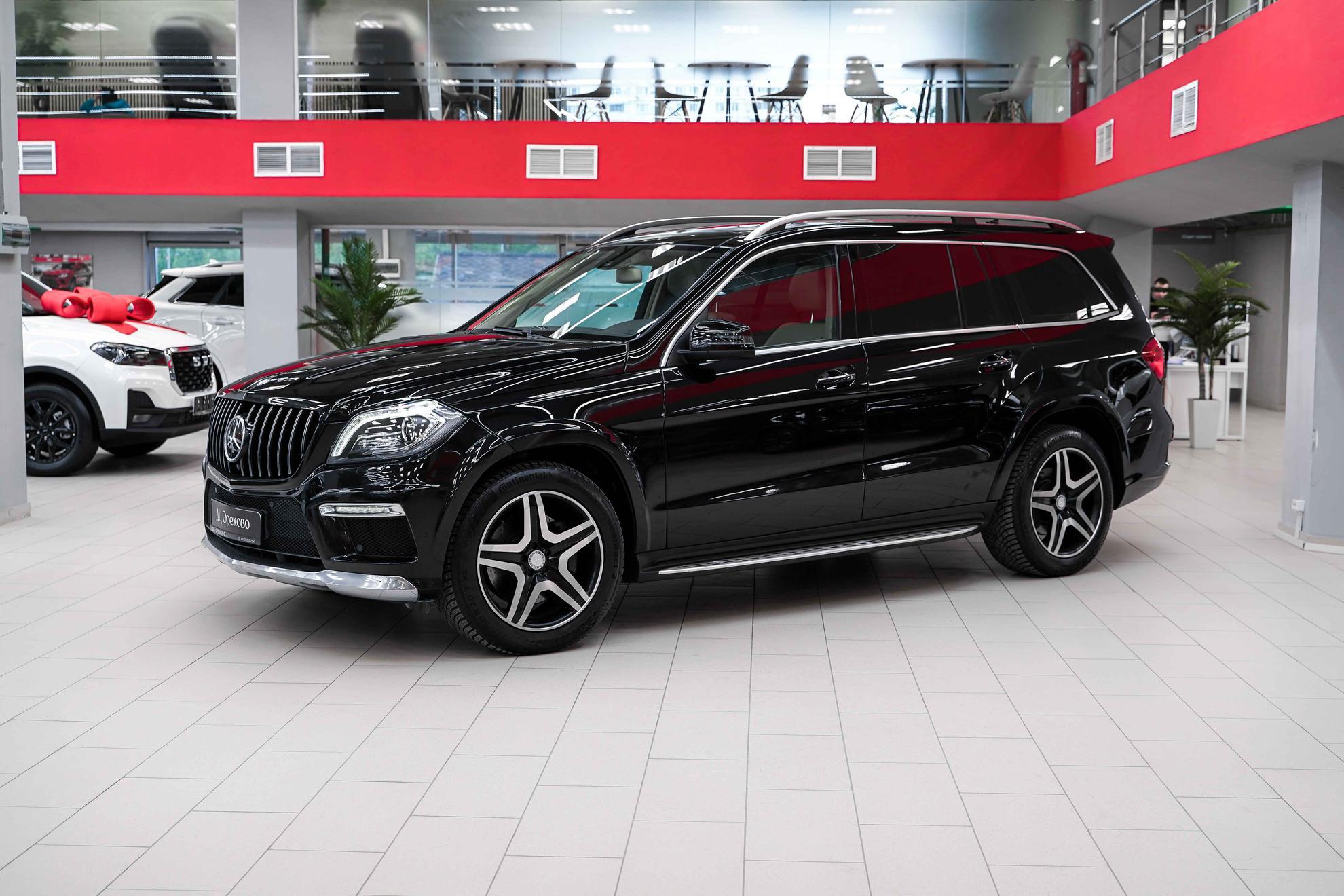 Mercedes-Benz GL-Класс 2013, черный, ДЦ Орехово