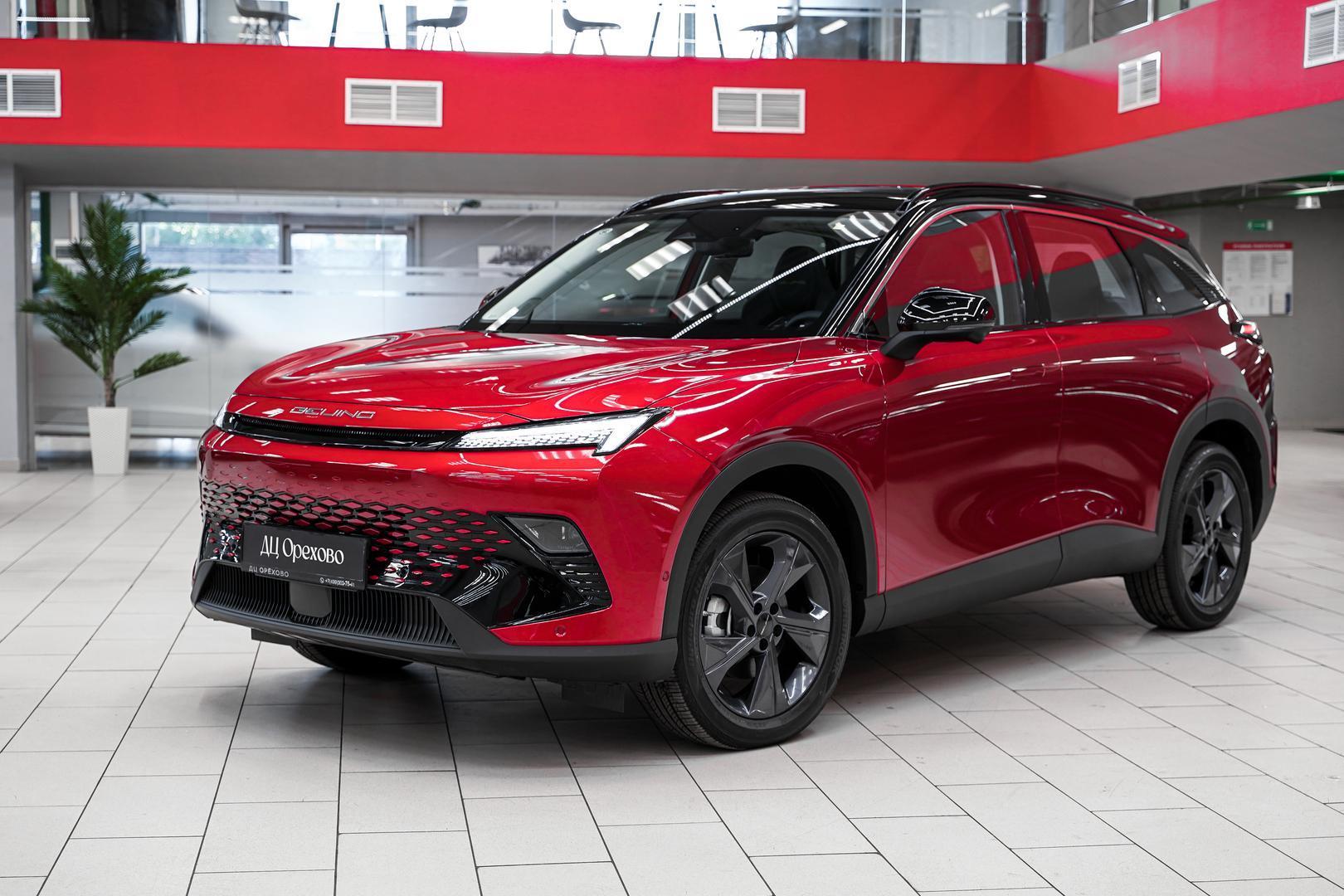 BAIC X55 2024, красный, ДЦ Орехово