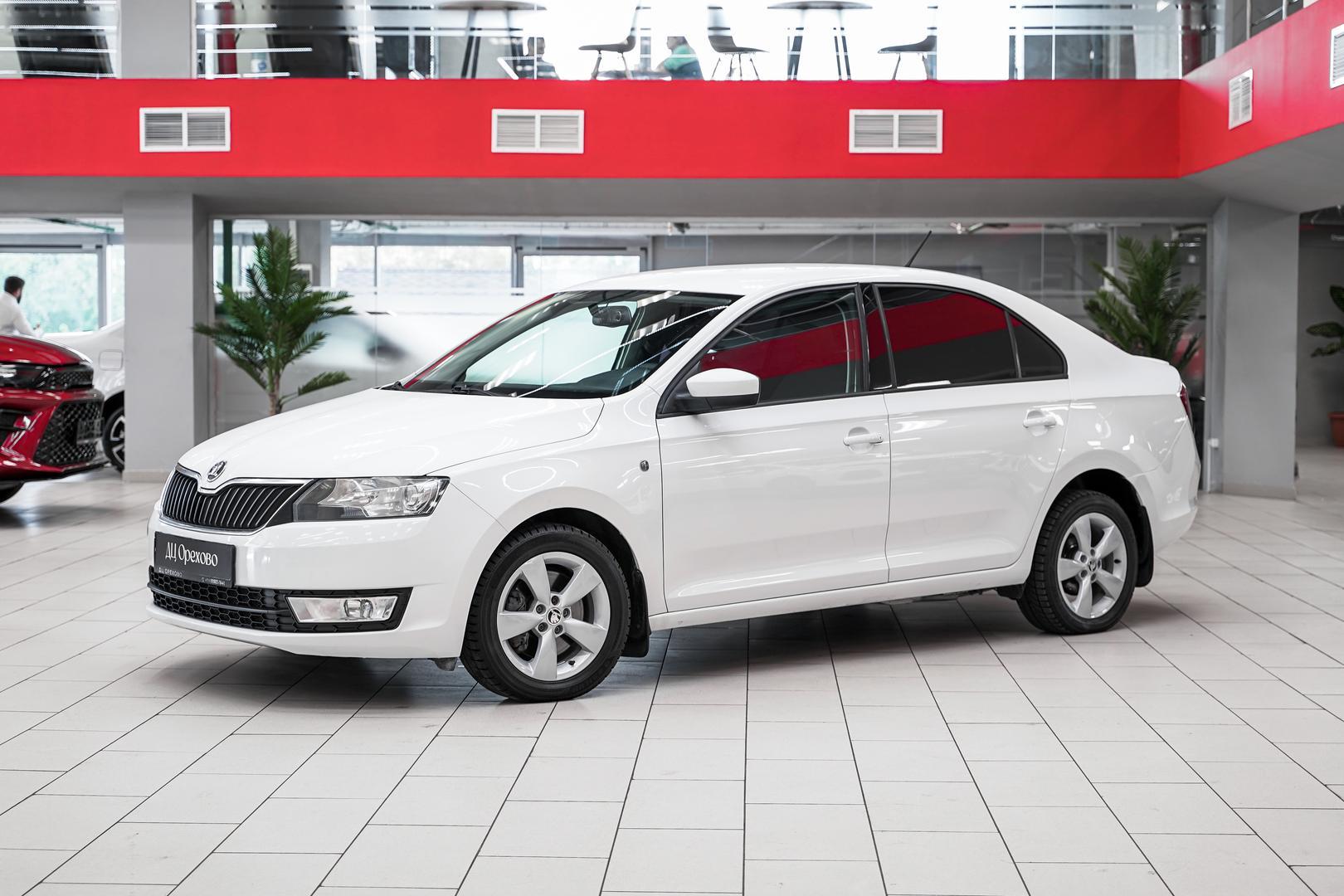 Skoda Rapid 2014, белый, ДЦ Орехово