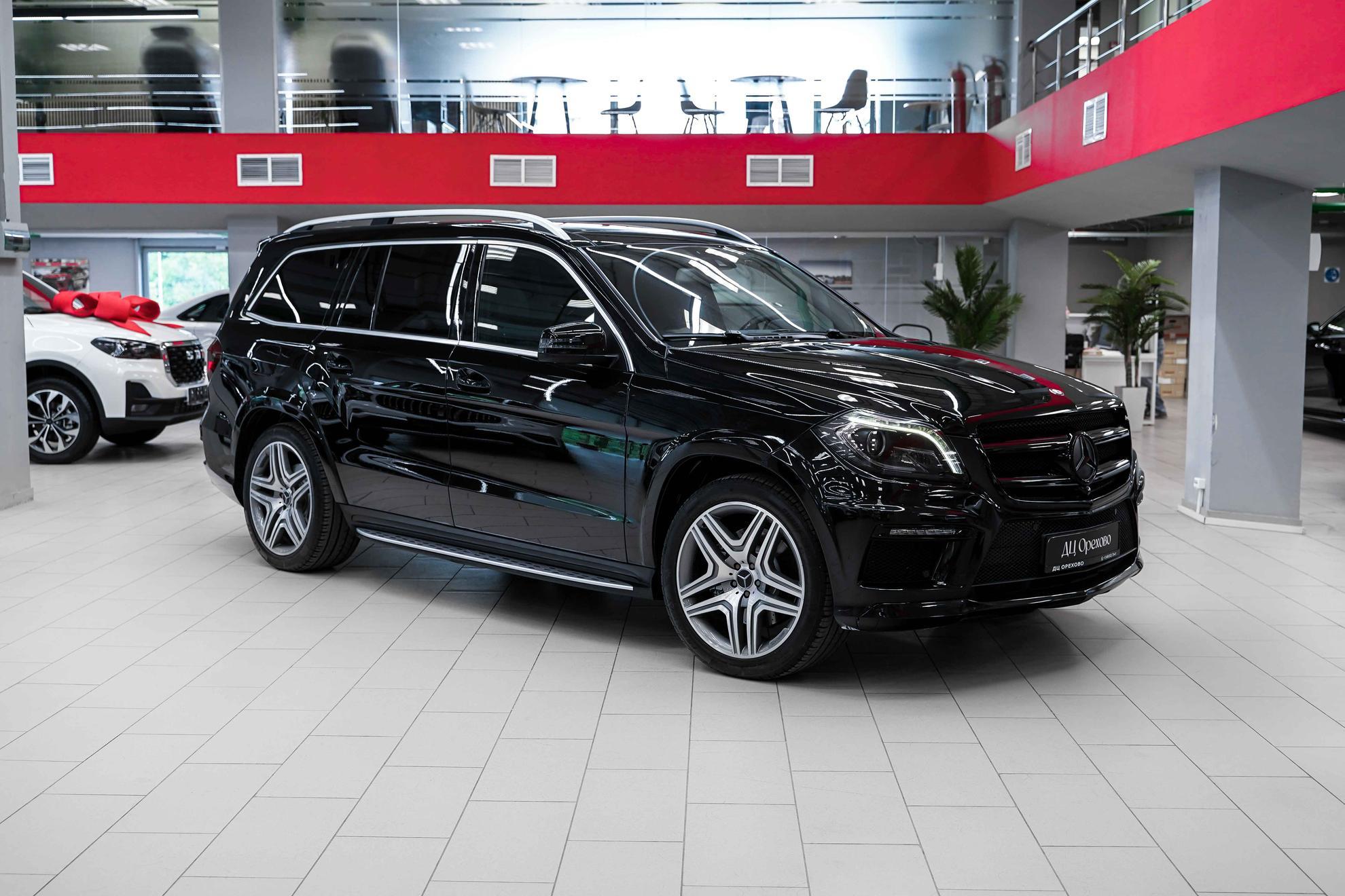 Mercedes-Benz GL-Класс 2013, черный, ДЦ Орехово