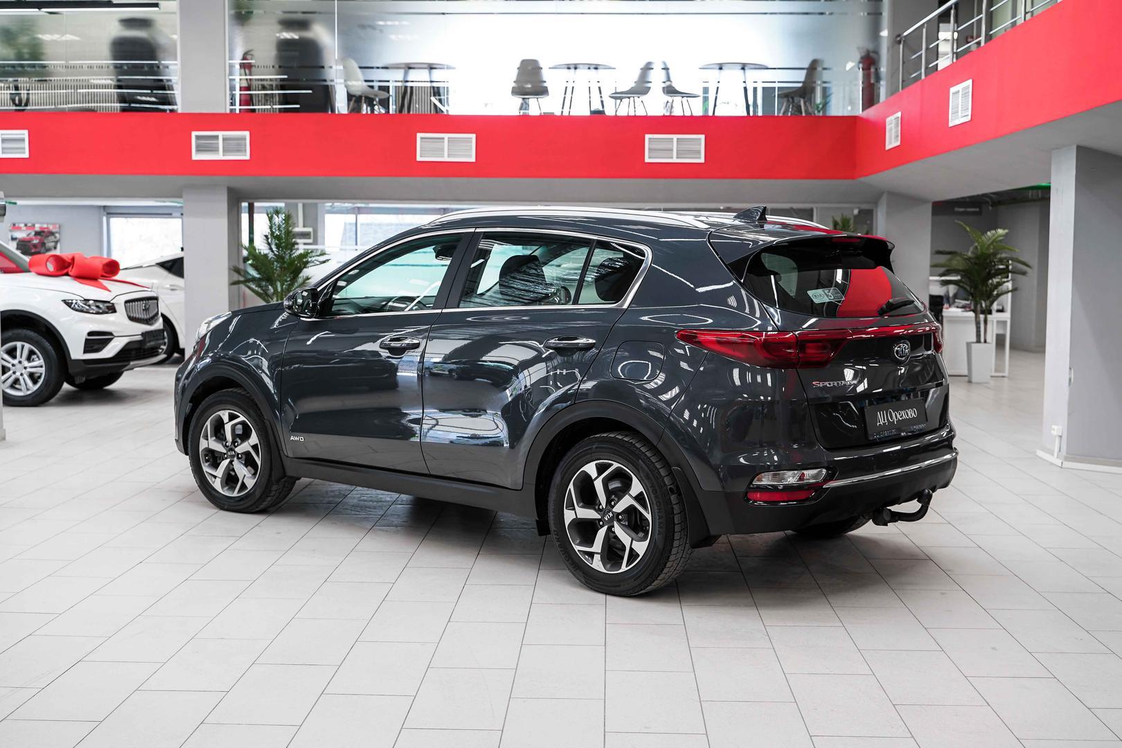 Kia Sportage 2018, серый, ДЦ Орехово