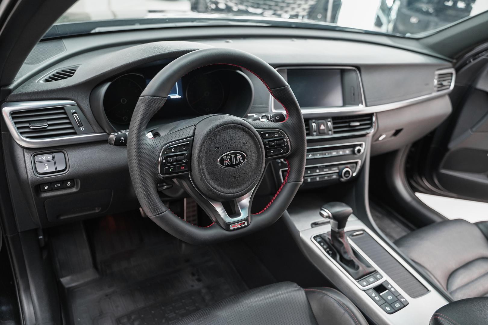 Kia Optima 2017, черный, ДЦ Орехово