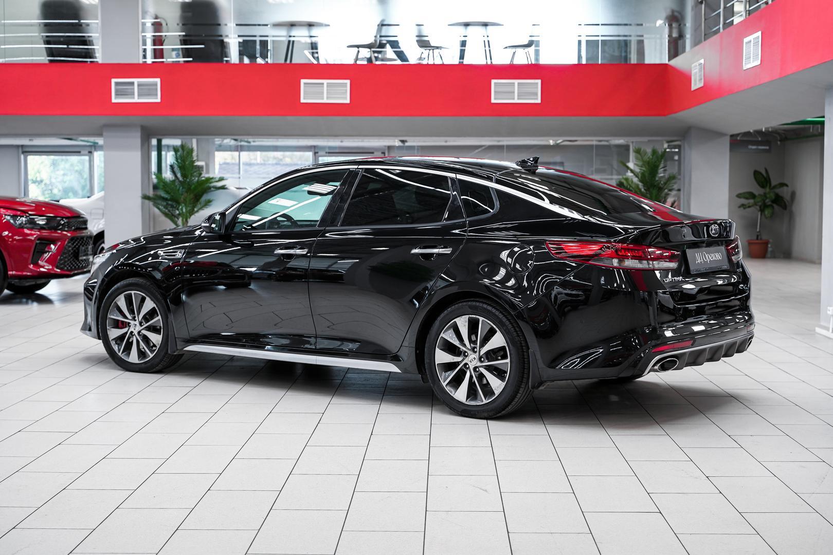Kia Optima 2017, черный, ДЦ Орехово