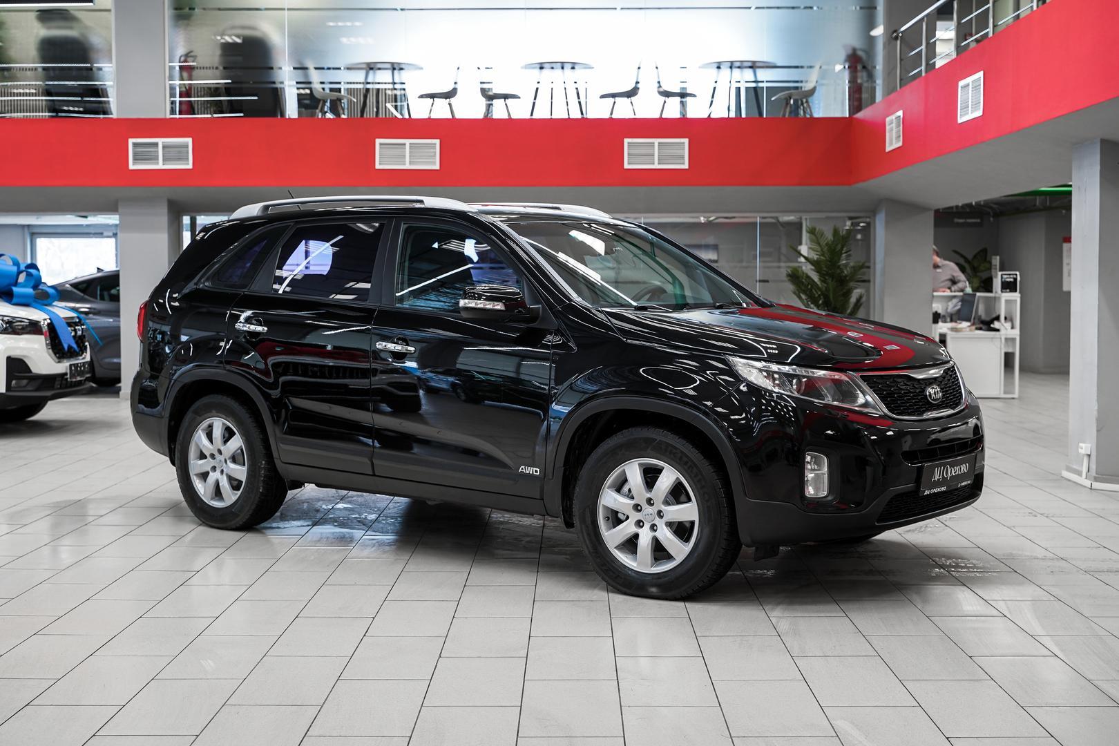 Kia Sorento 2014, черный, ДЦ Орехово