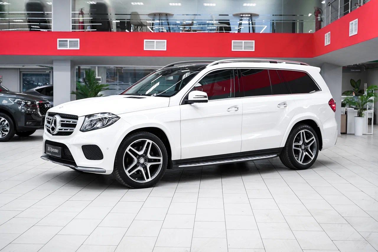 Mercedes-Benz GLS 2016, белый, ДЦ Орехово