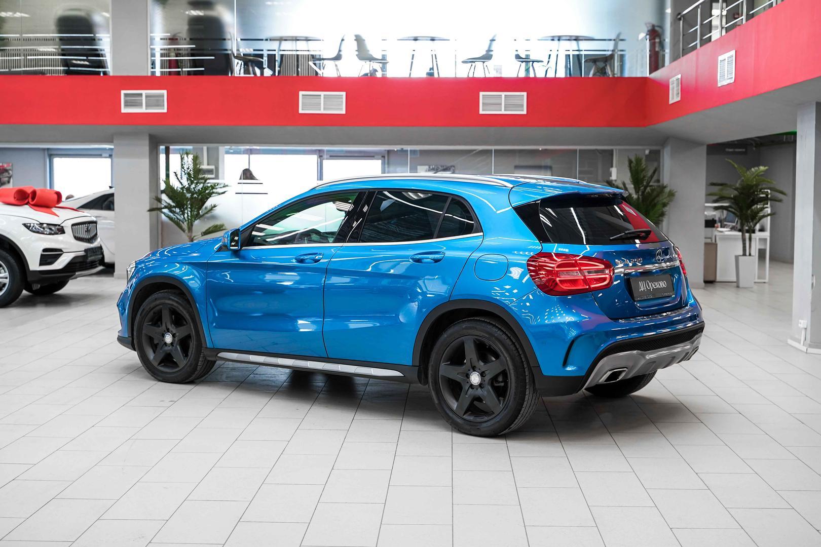 Mercedes-Benz GLA 2014, синий, ДЦ Орехово