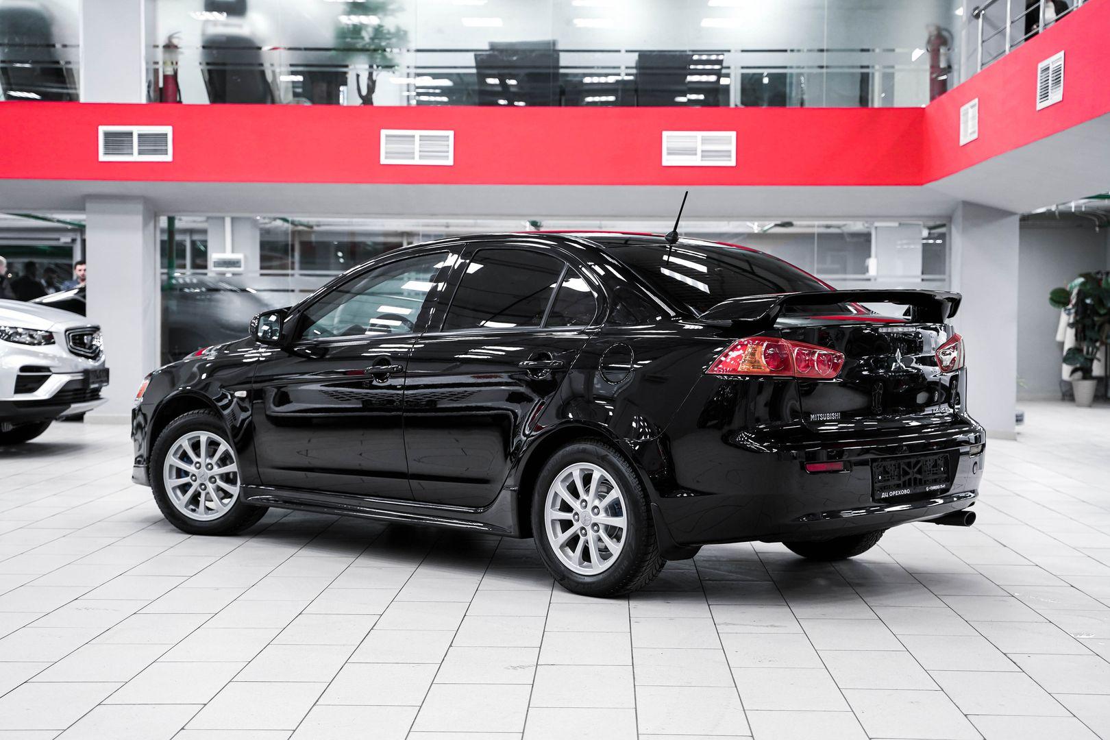 Mitsubishi Lancer 2008, черный, ДЦ Орехово