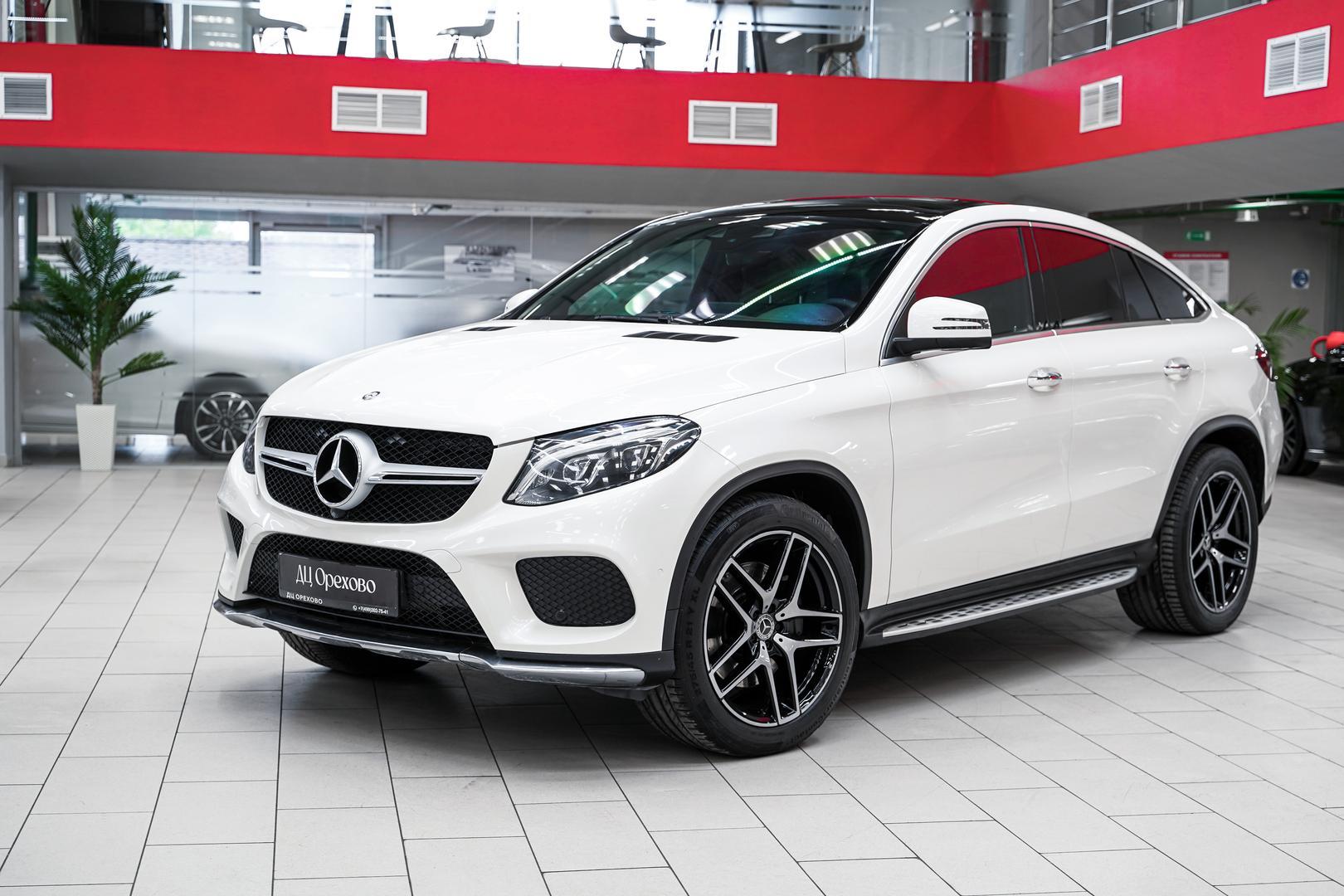Mercedes-Benz GLE Coupe 2016, белый, ДЦ Орехово