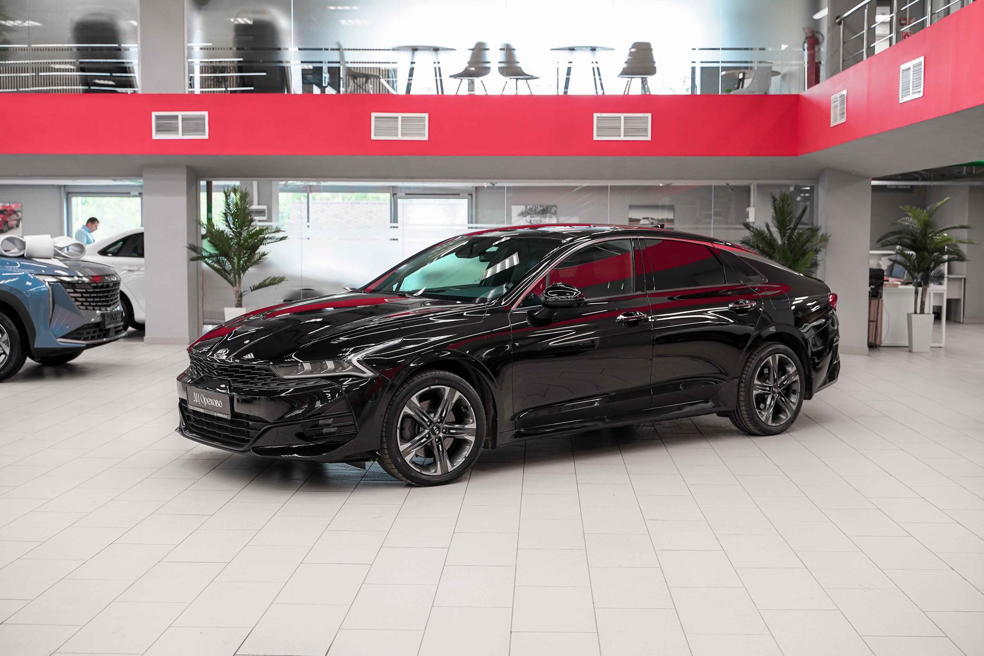 Kia K5 2021, черный, ДЦ Орехово