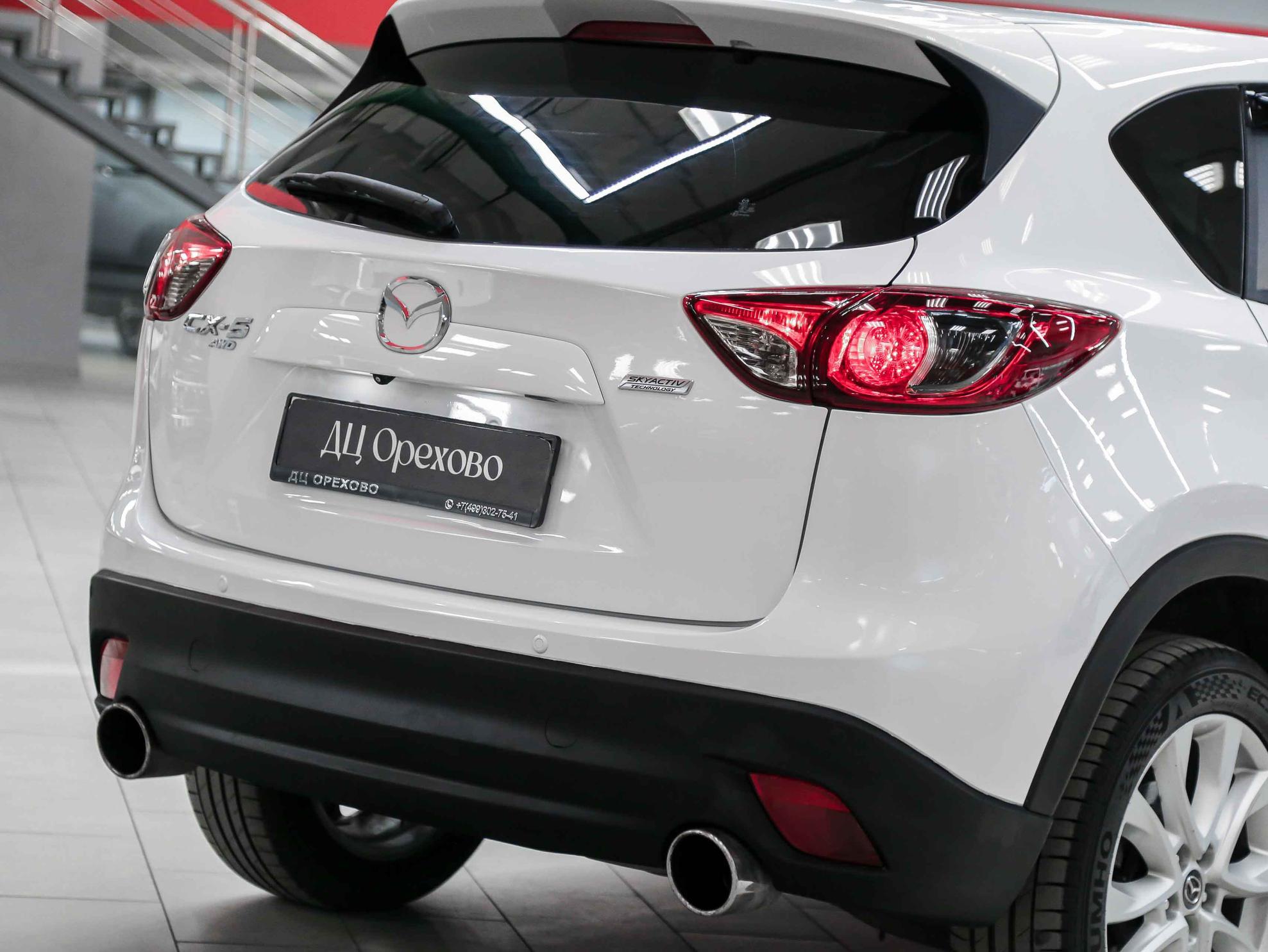 Mazda CX-5 2013, белый, ДЦ Орехово