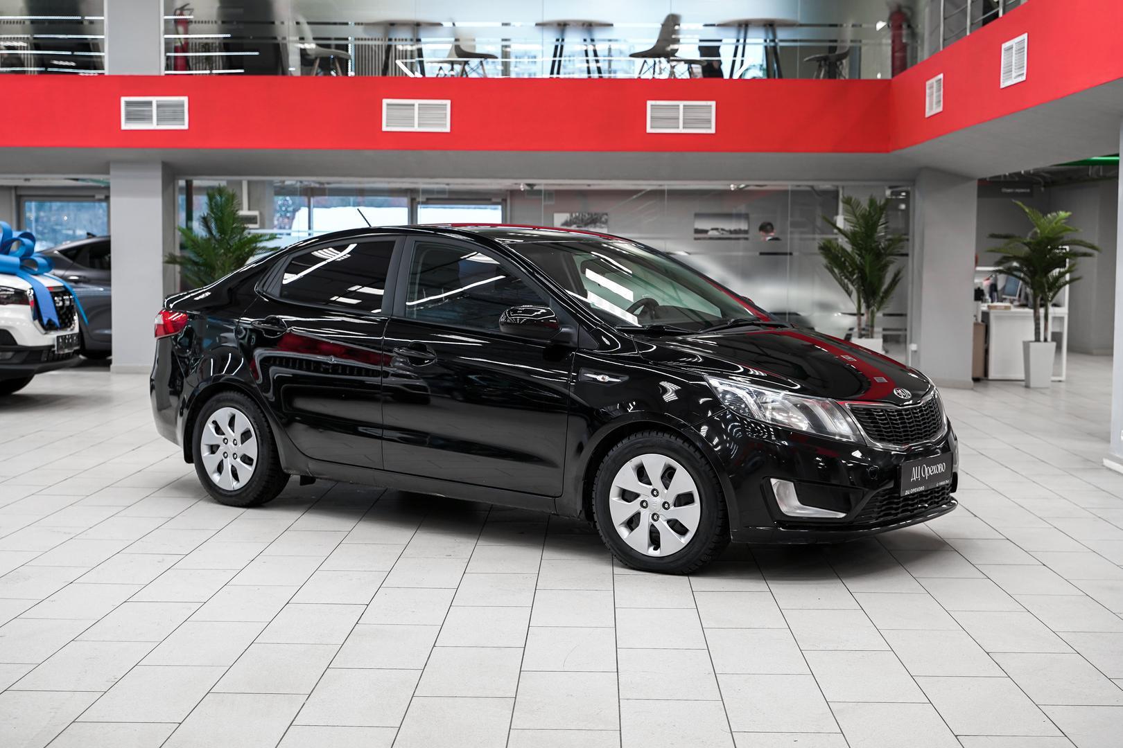 Kia Rio 2014, черный, ДЦ Орехово