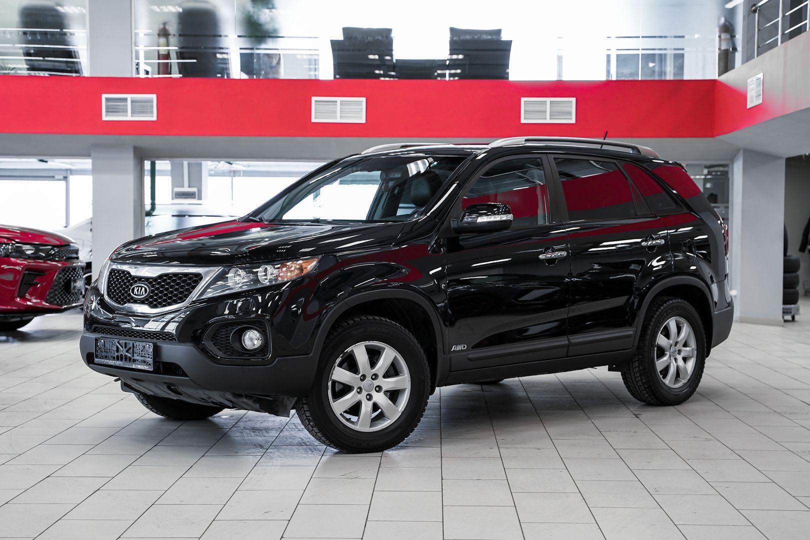 Kia Sorento 2012, черный, ДЦ Орехово