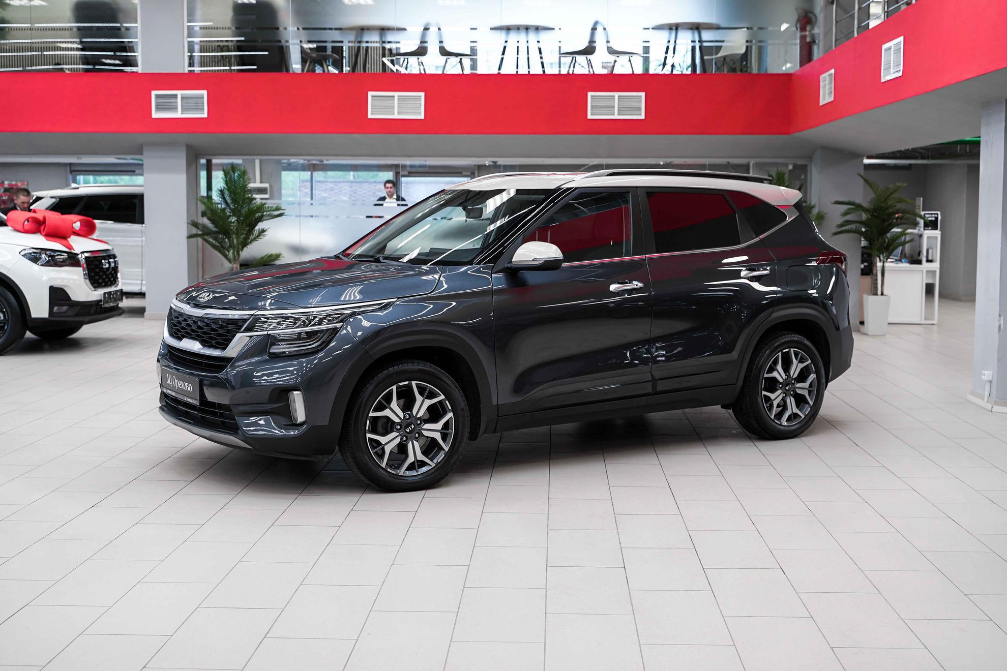 Kia Seltos 2020, серый, ДЦ Орехово