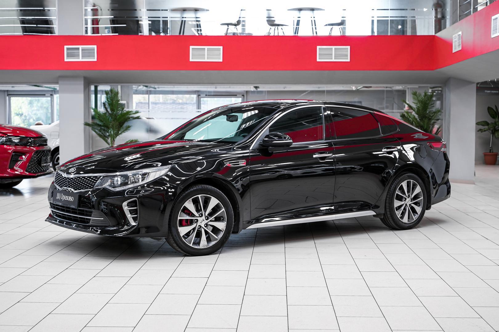 Kia Optima 2017, черный, ДЦ Орехово
