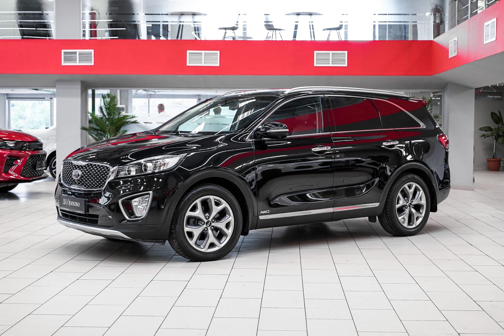 Kia Sorento 2017, черный, ДЦ Орехово