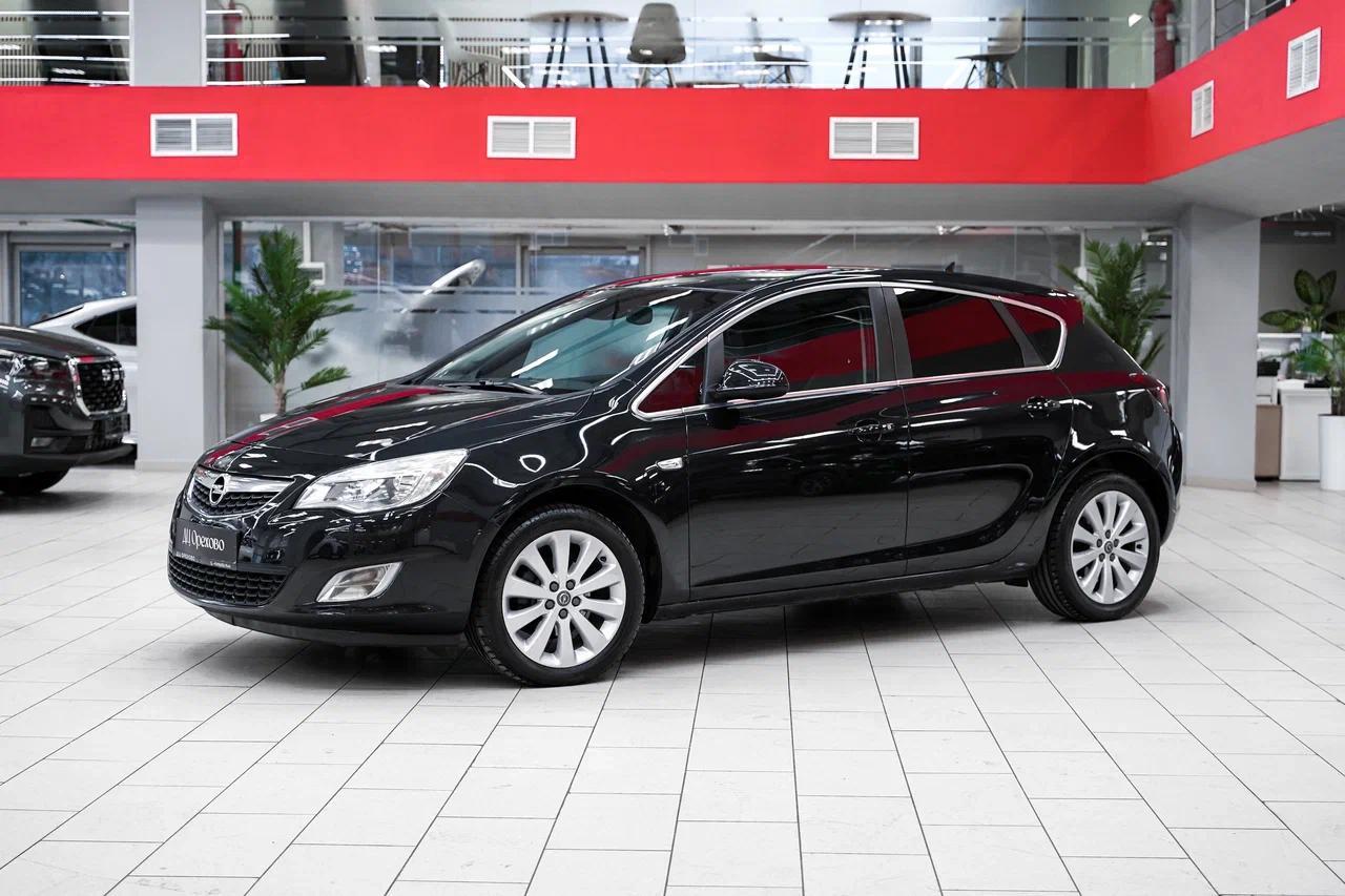 Opel Astra 2011, черный, ДЦ Орехово