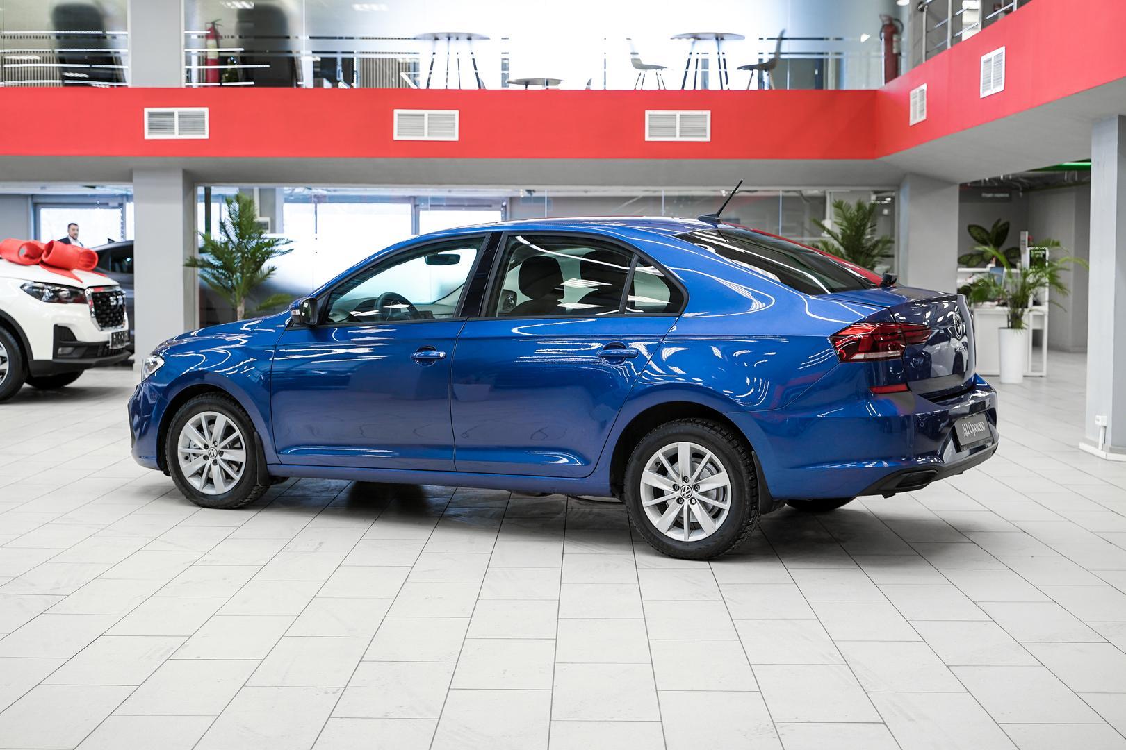 Volkswagen Polo 2020, синий, ДЦ Орехово