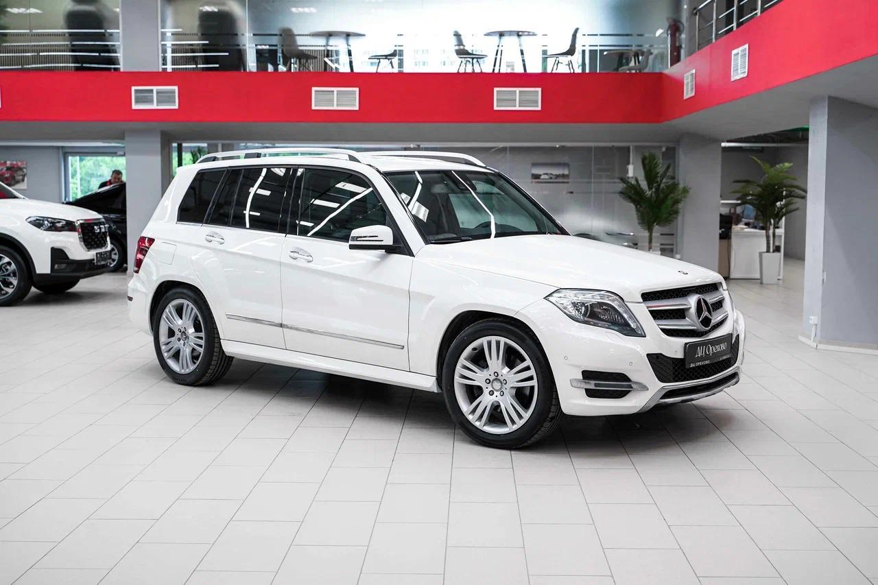 Mercedes-Benz GLK-Класс 2014, белый, ДЦ Орехово