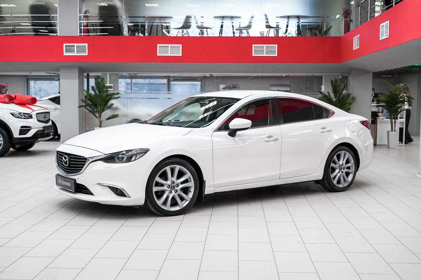 Mazda 6 2015, белый, ДЦ Орехово