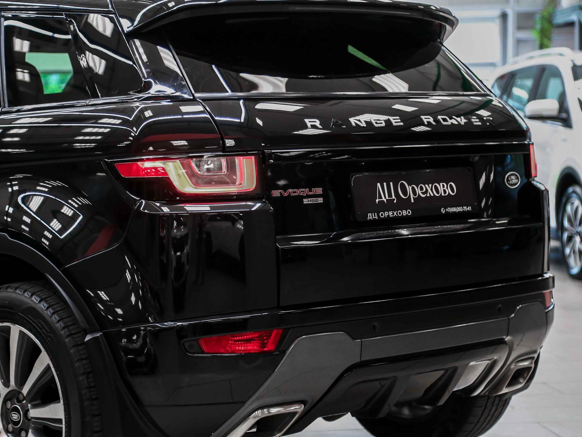 Land Rover Range Rover Evoque 2018, черный, ДЦ Орехово