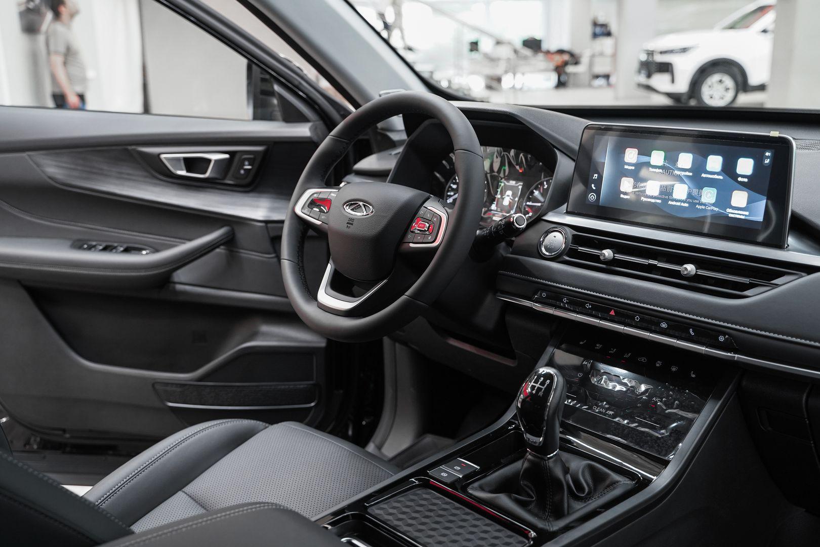 Chery Tiggo 4 2025, черный, ДЦ Орехово