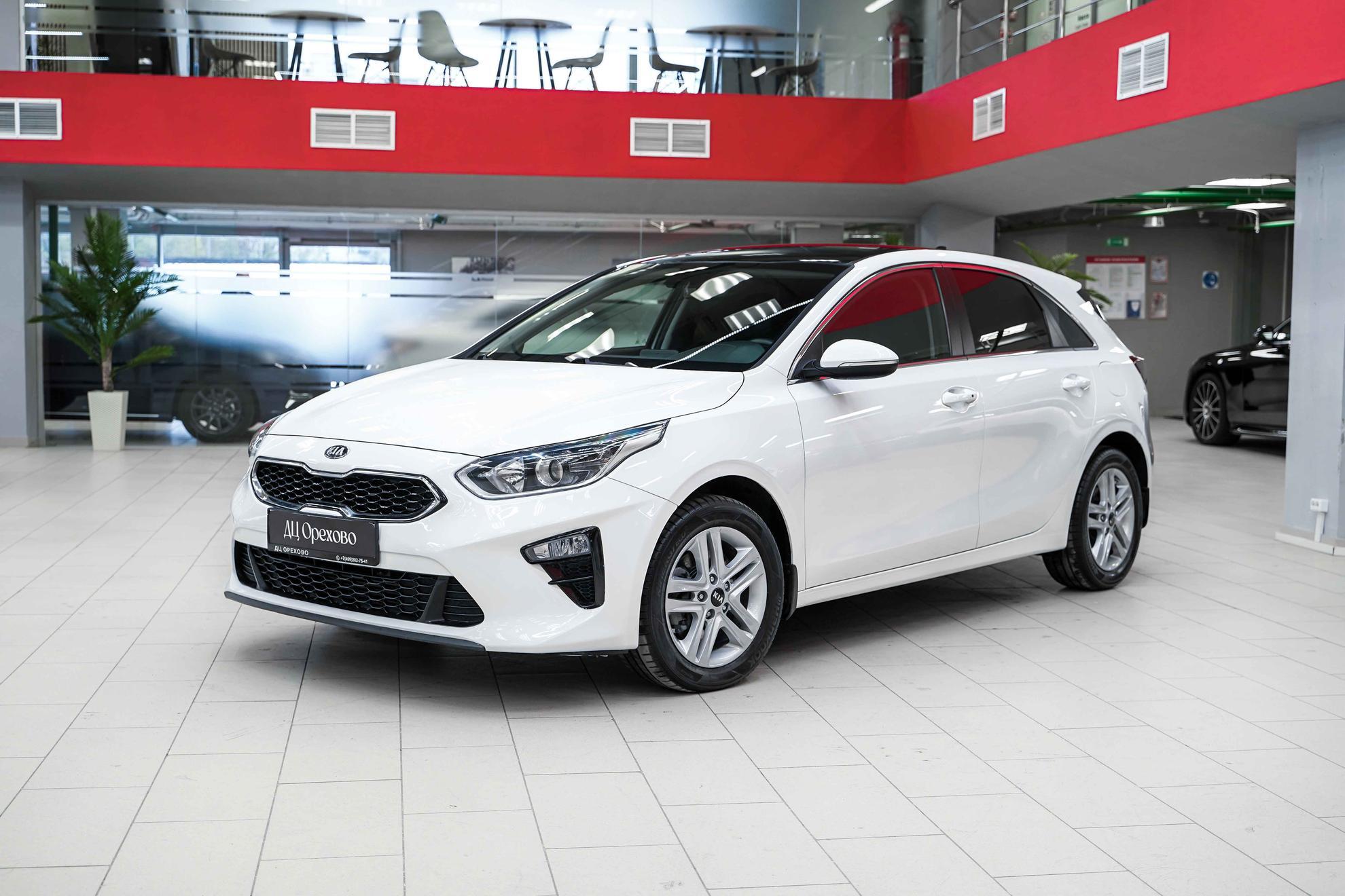 Kia Ceed 2019, белый, ДЦ Орехово