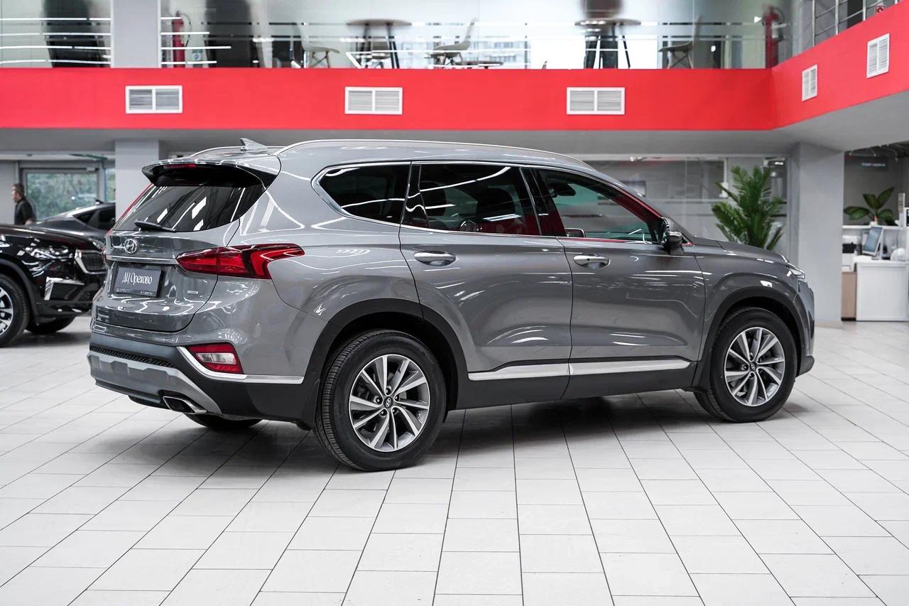 Hyundai Santa Fe 2019, серый, ДЦ Орехово