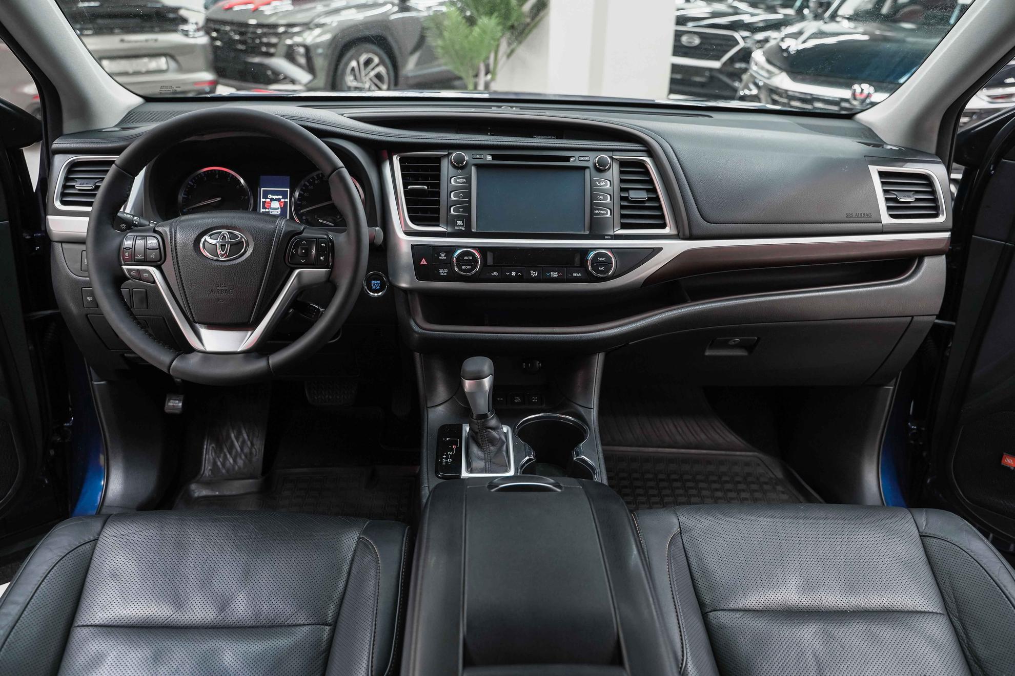 Toyota Highlander 2014, синий, ДЦ Орехово