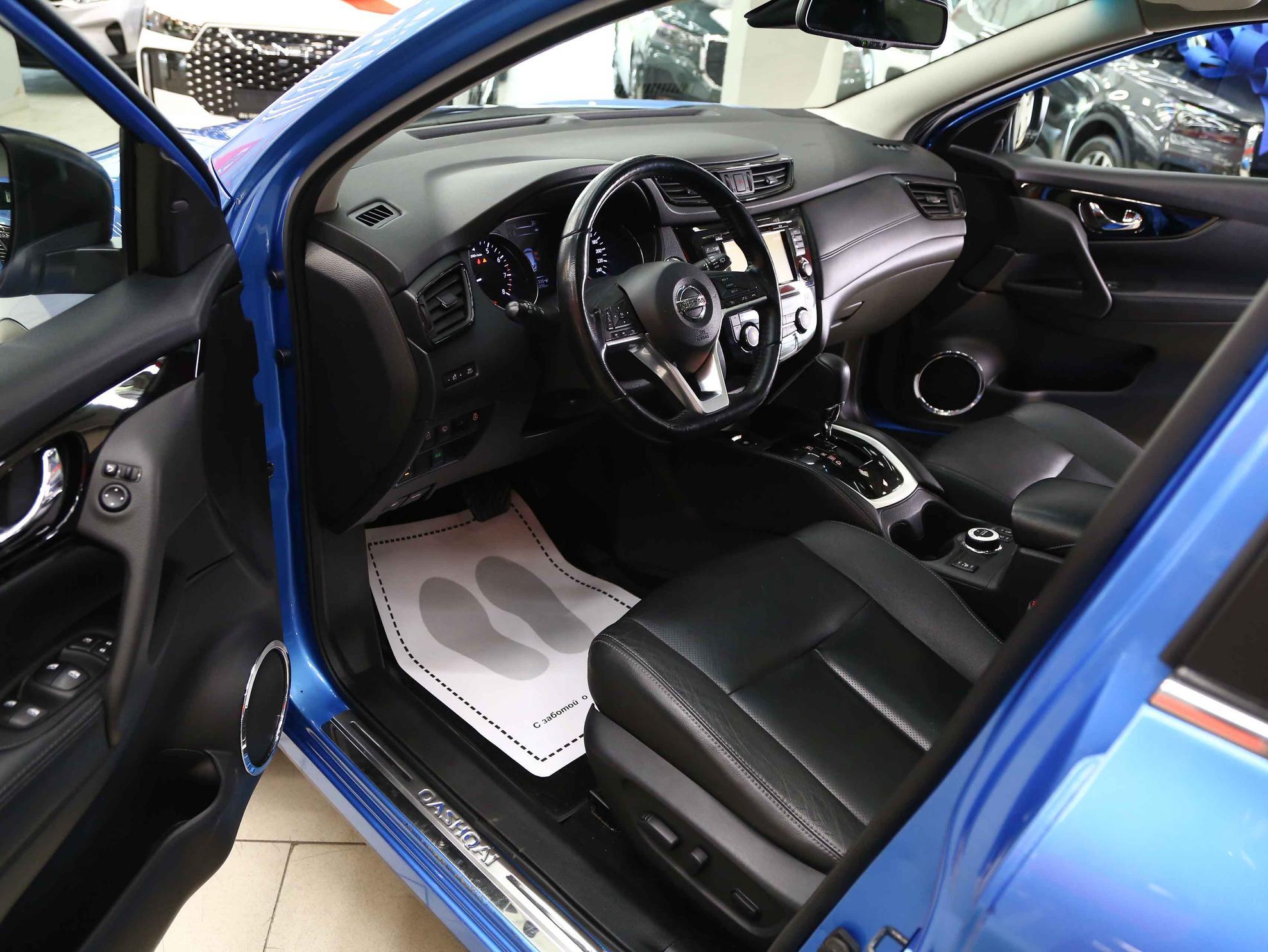 Nissan Qashqai 2019, голубой, ДЦ Орехово