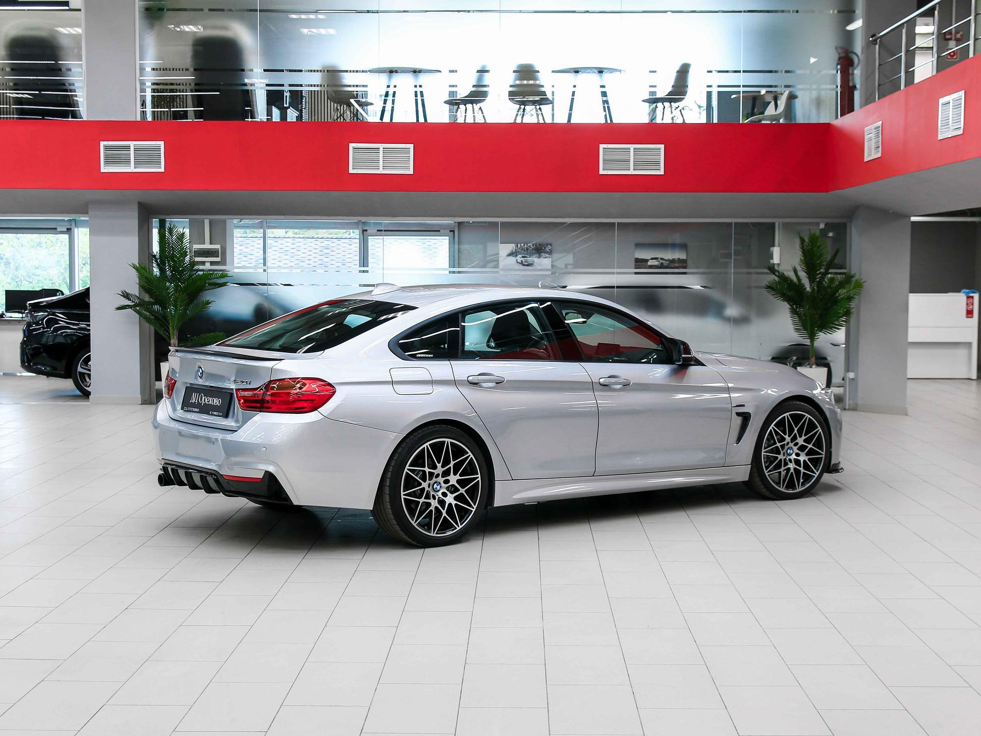 BMW 4 серии 2014, серебряный, ДЦ Орехово