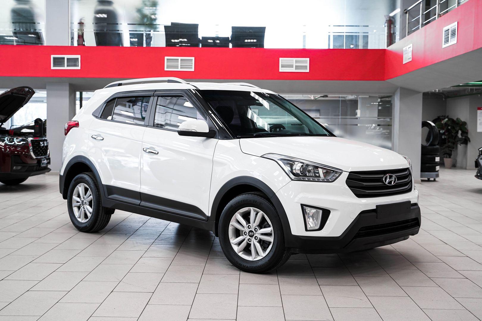 Hyundai Creta 2019, белый, ДЦ Орехово