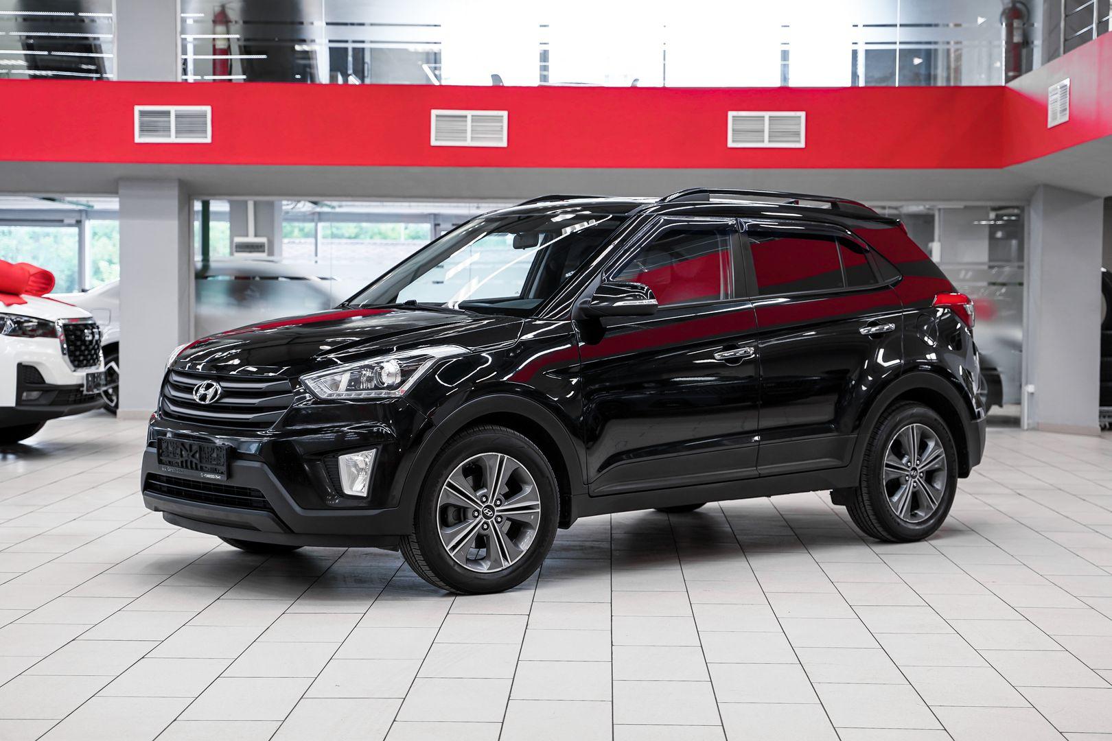 Hyundai Creta 2018, черный, ДЦ Орехово