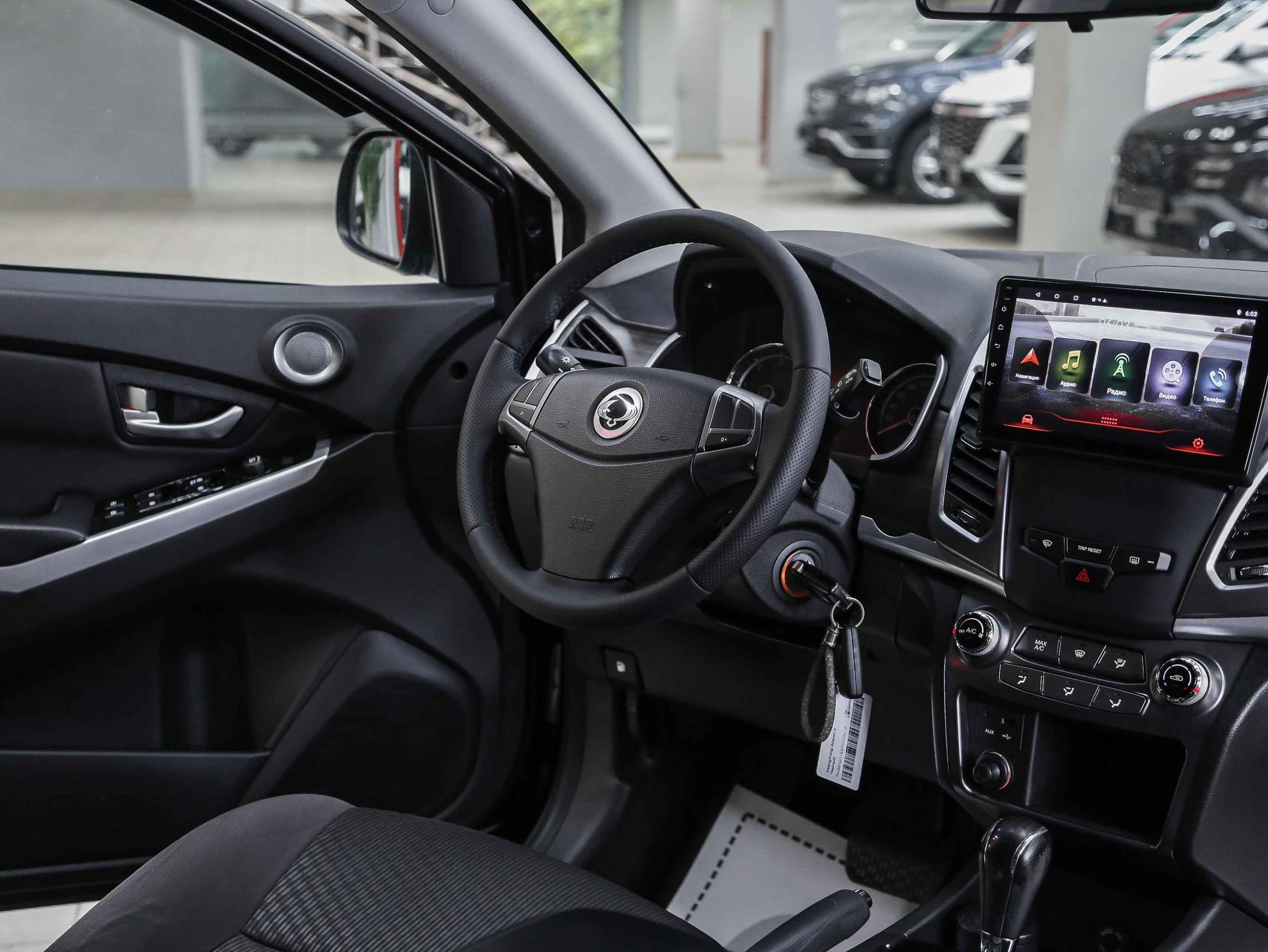 SsangYong Actyon 2015, черный, ДЦ Орехово