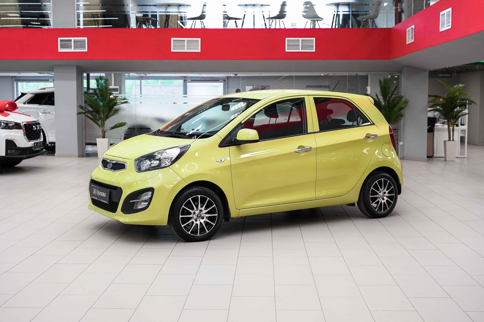 Kia Picanto 2011, зеленый, ДЦ Орехово