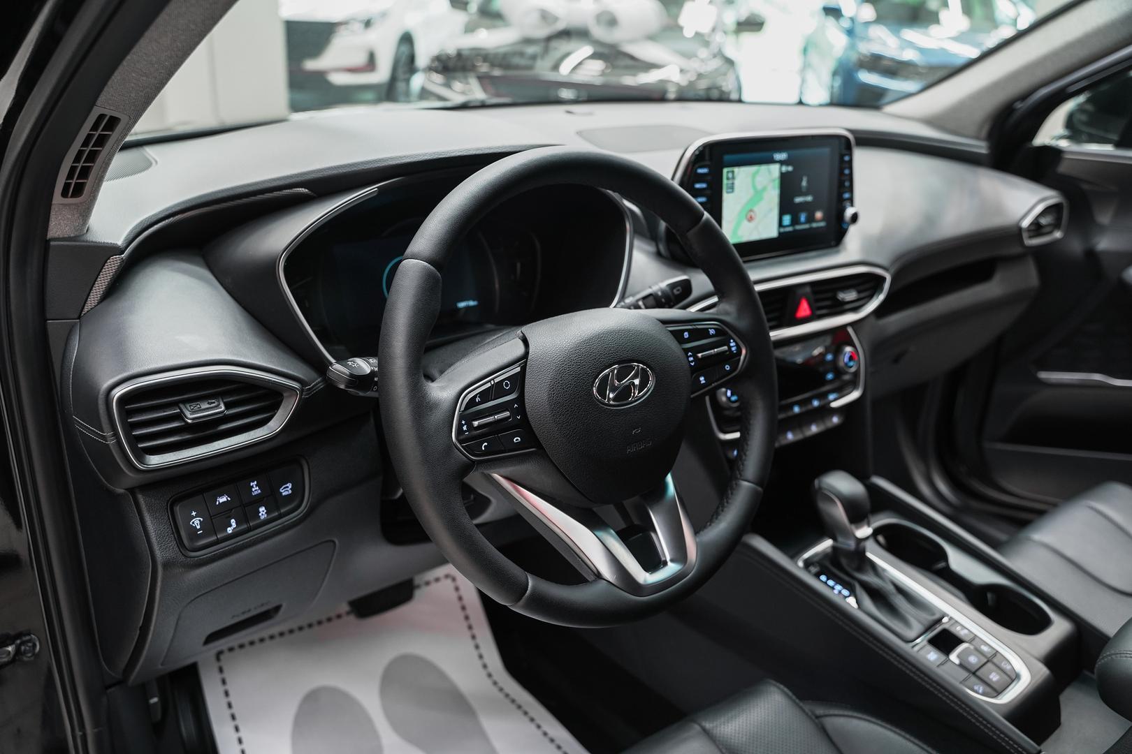 Hyundai Santa Fe 2018, черный, ДЦ Орехово