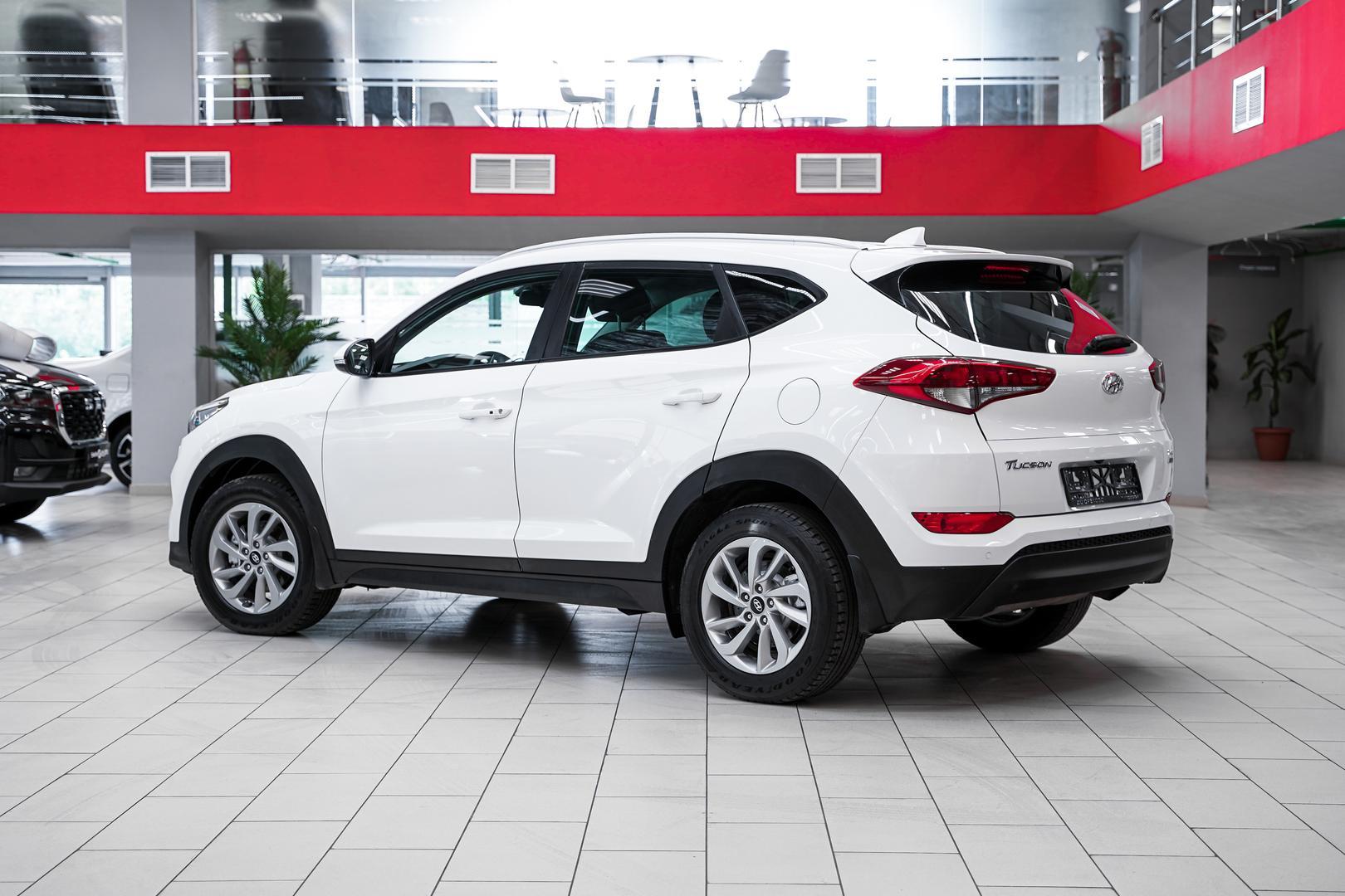 Hyundai Tucson 2016, белый, ДЦ Орехово