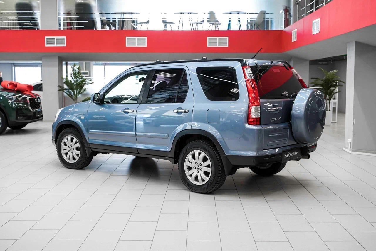Honda CR-V 2006, голубой, ДЦ Орехово