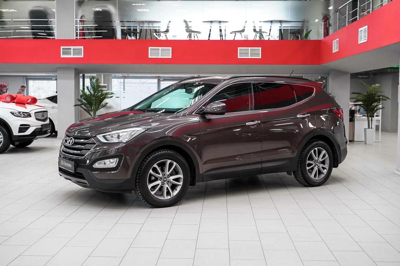 Hyundai Santa Fe 2013, коричневый, ДЦ Орехово
