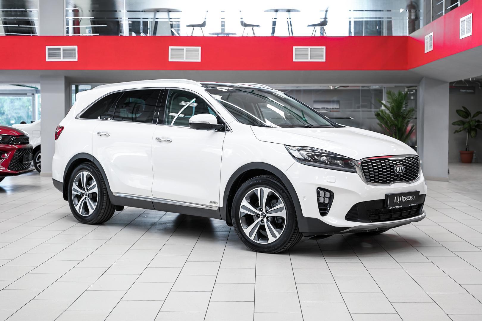 Kia Sorento 2018, белый, ДЦ Орехово