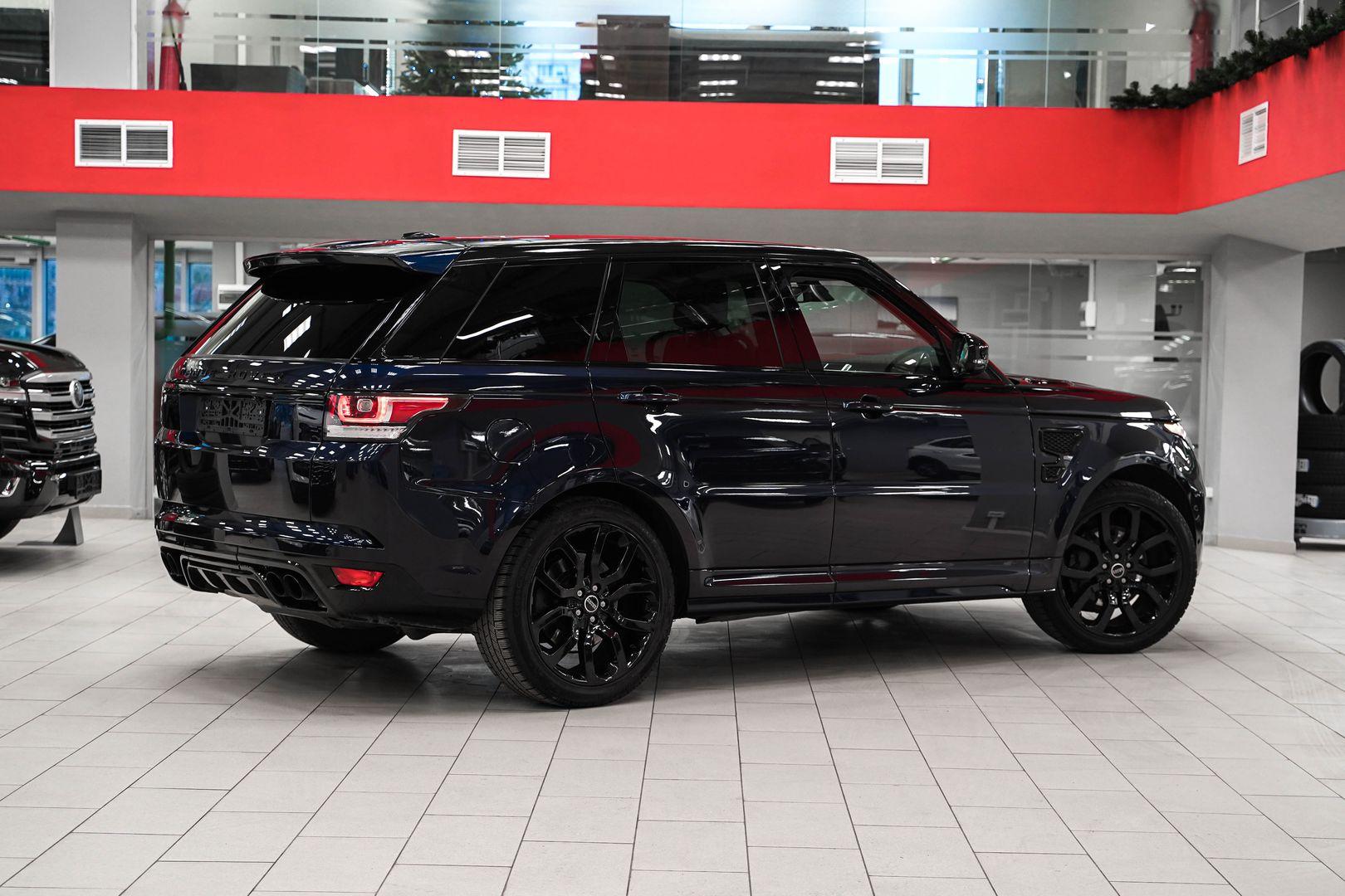 Land Rover Range Rover Sport 2014, синий, ДЦ Орехово